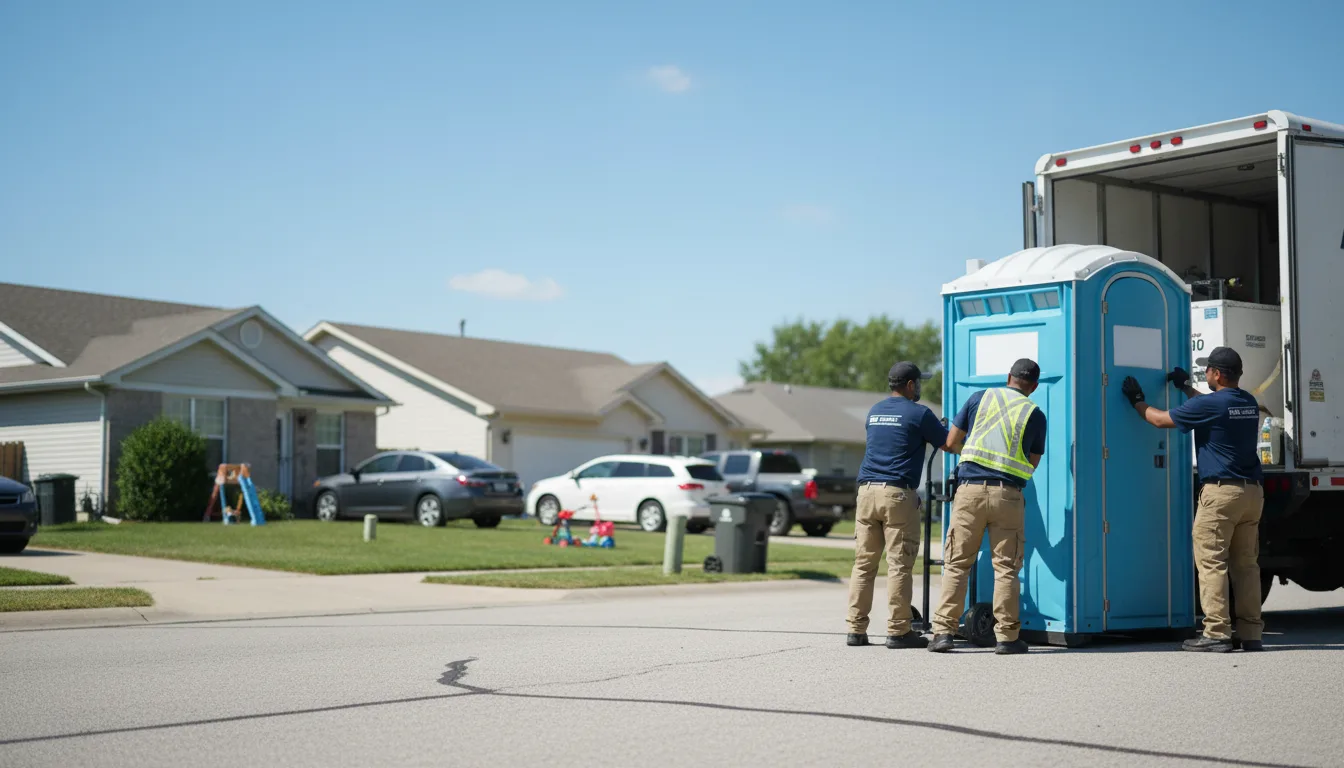 Standard Porta Potty Rentals in Cedarville, IL near me
